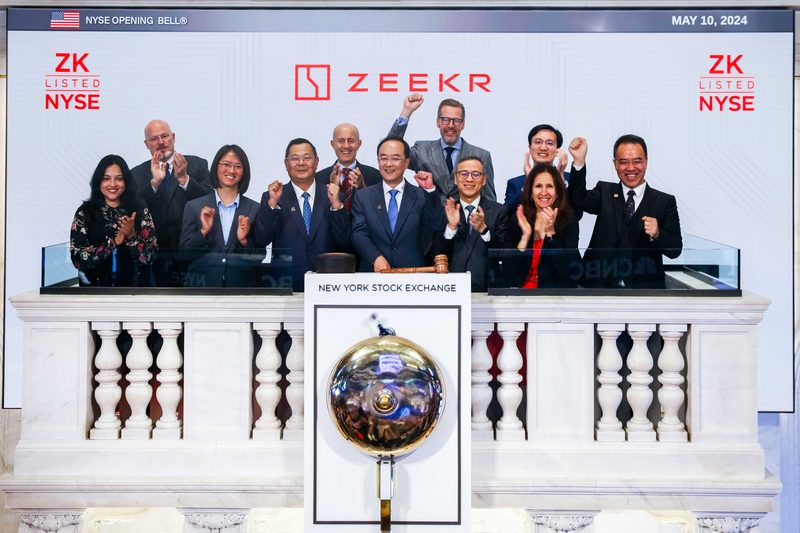 Un hito en el viaje global de ZEEKR: la compañía completa su oferta pública inicial en la Bolsa de Nueva York